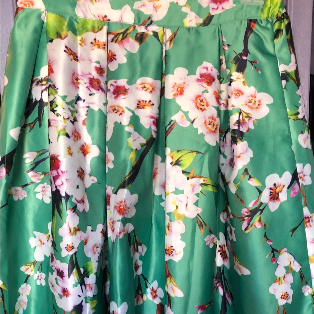 Choies floral skirt